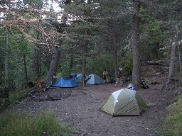 Campsite N Fork Urraca